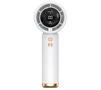 NGTFDCP Ventilador portátil de mano Ventilador portátil recargable de 100 velocidades con flujo aire ajustable para viajes(Gray)