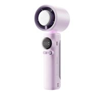 NGTFDCP Ventilador portátil de mano Ventilador turbo de mano portátil cuello colgante enfriamiento para viajes(Pink)