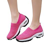 NGUMMS Zapatillas de Senderismo para Mujer, Slip Casual Mesh Athletic Mujeres Zapatos para Caminar, Slip Walking Shoes para Mujer, Zapatos de Mujer para Correr Compras