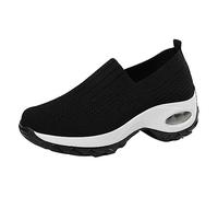 NGUMMS Zapato para Caminar para Mujer,Slip Casual Mesh Athletic Mujeres Zapatos para Caminar | Arch Support Sneakers para Mujer, Zapatillas para Running Training