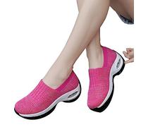 NGUMMS Zapatos Anchos para Caminar de Mujer | Transpirables de Malla Ligera | Slip Walking Shoes para Correr y Compras