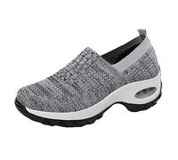 NGUMMS Zapatos de Tenis Atléticos para Mujer - Elásticos para Caminar y Correr | Slip-On para Compras