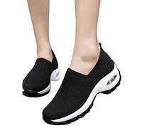NGUMMS Zapatos sin Cordones para Mujer | Zapatillas Casuales Transpirables y Deportivas con Soporte, Anchas para Caminar