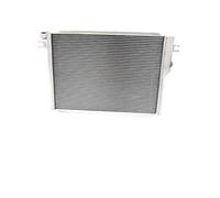 NGYBSFHxsr Radiador compatible con BMW E24 M6 M635 CSI 1983-1989 Compatible con E28 M5 1984-1987 S38/M88 3.5L MT Radiador de aluminio