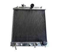 NGYBSFHxsr RADIADOR DE 32 mm compatible con HONDA CIVIC EK4/EK9 EG6/EG9 EM1 B16A VTEC 92-00 AT RADIADOR DE ALUMINIO