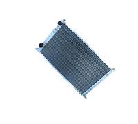 NGYBSFHxsr Radiador de aluminio de 2 filas Compatible con VW GOLF MK3 III VR6 GTI POLO 6N1 6N2 LUPO VENTO 1,0 1,4 1,6(Only radiator)