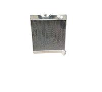 NGYBSFHxsr Radiador de aluminio de 5 filas con ventilador compatible con Alfa Romeo GT 105 Coupé 1300 1600 2000 Veloce GTV GTC GTAM 1.3 1.6 Twin Cam 1971-1977