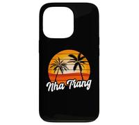 Nha Trang Retro Sunset Design Vietnamita Beach Carcasa para iPhone 13 Pro