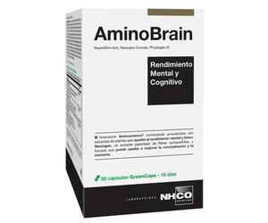 NHCO AminoBrain Rendimiento Mental y Cognitivo 50 Cápsulas