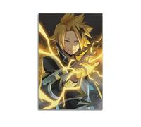 NHDERYBNF Póster de anime My Hero Gakuen Denki Kaminari, pintura decorativa, lienzo, póster de pared e imagen artística moderna para decoración de dormitorio familiar, 20 x 30 cm