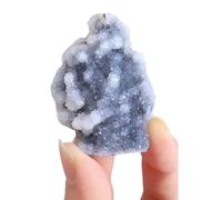 NHDVDVAV 1 Pieza de esfalerita Natural en Bruto, espécimen de geoda de Cristal Reiki Irregular, para decoración del hogar y la Oficina, y para Uso Espiritual,50~100g