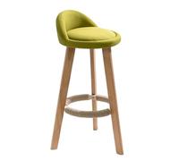NHDVDVAV Taburetes de Bar con Respaldo bajo de Mediados de Siglo,Taburetes Bajos de Altura del Asiento de 27,55 pul,F,Set of 1