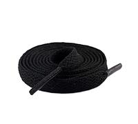 NHEISSCF Cordones atléticos Gruesos Planos for Zapatillas Deportivas de Zapatos no elásticos Blancos(2,120CM-1PAIR)