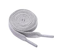 NHEISSCF Cordones atléticos Gruesos Planos for Zapatillas Deportivas de Zapatos no elásticos Blancos(6,120CM-1PAIR)