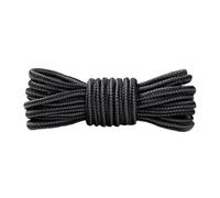 NHEISSCF Cordones Deportivos Antideslizantes for Escalada de montaña, Resistentes al Desgaste, Cordones Rayas Redondas 70 a 150 Cm(Dark Grey Black,90cm)