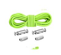 NHEISSCF Cordones elásticos sin Atar con de Encaje rápido Cierre metálico for Zapatillas, Botas y Zapatos(Fluorescent Green)