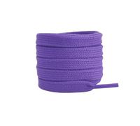 NHEISSCF Cordones Planos de algodón for Zapatillas Deporte, Zapatos Informales Lona caña Alta, Cordones no elásticos(Purple,120cm)