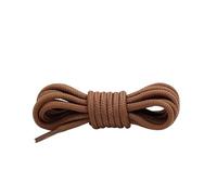 NHEISSCF Cordones Redondos de poliéster sólido for Botas Senderismo, Zapatos Deportivos, Color Negro y marrón, 2 uds(Brown,120cm)