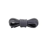 NHEISSCF Cordones Redondos de poliéster sólido for Botas Senderismo, Zapatos Deportivos, Color Negro y marrón, 2 uds(Dark Grey,120cm)