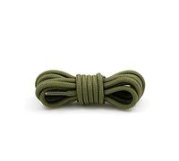 NHEISSCF Cordones Redondos sólidos clásicos de poliéster duraderos for Botas for Zapatillas 21 Colores 70cm 90cm 120cm 150cm(Army Green,90CM-1 Pair)