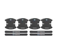 NHGTFOQ 8 Piezas Pegatinas Manijas Puertas Automóviles,para Volvo V90 Cross Country 2016-2023 2024 2025 Auto Door Cup Etiqueta Protectora Pegatinas Manijas Puertas