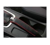 NHGTFOQ Funda Freno Mano Coche, para Alfa Romeo 156 159 Mito Giulia Stelvio Giulietta Antideslizante Cuero Vacuno Proteccion Accesorios Interior Ergonomico Decoracion,A