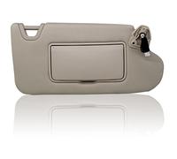 NHILES, Visera Solar para Conductor, Lado Derecho y Pasajero, Compatible con Nissan Altima del 2013, 2014, 2015, 2016, 2017 y 2018 con luz, sin Techo corredizo, 96400-3TA2A, Beis