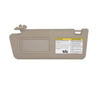 NHILES Viseras solares para el Lado Izquierdo del Conductor compatibles con Toyota Tacoma 2005-2015 sin luz #74320-04181-B1 Beige