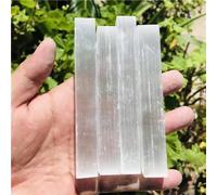 NHKSFBLQ Beautiful Selenite Crystal Stick Chips Gypsum White Quartz Rough Minerals Point Stone (Size : 1kg)