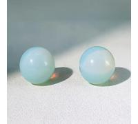 NHKSFBLQ Crystal Ball Opal Raw Stone Polished Stone Ball Crystal Ornaments Decorative Crafts,1000g