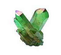 NHKSFBLQ Quartz Cluster Green Halo Quartz Cluster Stone Raw Stone,70~120g