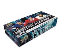 NHL 2025/26 - Juego de caja de novatos de Upper Deck Star, 26 cartas