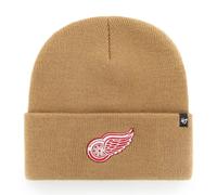 NHL Detroit Red Wings Gorra De Lana Haymaker Camel Knit Beanie 196505462549
