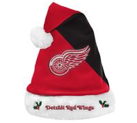 NHL Detroit Red Wings Santa Claus Hat Gorro Papá Noel Navidad Nicolás
