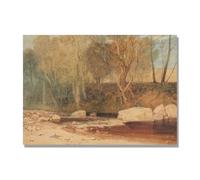 NHLDZYH Réplica de Arte Clásico - J.M.W. Turner, Genio del Romanticismo - Cuadro Famoso en Lienzo - Arte de Pared para Decoración de Hogar. C66. 50x70cm. Solo Lienzo