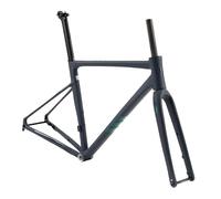 NHPJFDC Cuadro de Bicicleta de Carretera 700C, 41 cm, 45 cm, 48 cm, 51 cm y 54 cm, con Freno de Disco, de aleación de Aluminio, con Eje pasante y Horquilla de Fibra de Carbono BSA BB68 mm.