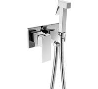 NHPJFDC Rociador de bidé portátil, Grifo de bidé portátil de latón con Agua fría y Caliente, Kit de rociador para Inodoro, Accesorio de bidé.