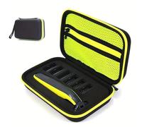 NHPY 1 Piezas Estuche Funda para Philips Oneblade Qp2530/30, Qp2520/30, Qp2630/30, Qp2520/65,Portátil Duro Viaje Case Funda Compatible con Philips Oneblade Face(Verde)