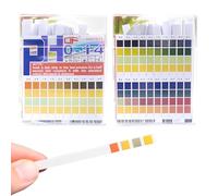NHPY 100 Piezas para medir el pH, papel tornasol, rango de medición 0-14, papel con indicador universal, prueba de acidez para acuarios y agua