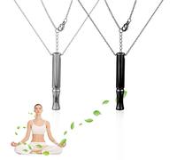 NHPY 2 pcs Cigarrillo Falso para Dejar de Fumar,Collar Alivia eficazmente la respiración,Kit para Dejar de Fumar Practica la meditación para relajar y ralentizar la respiración