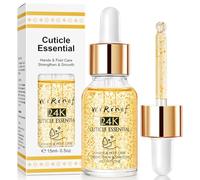 NHPY 2PCS Aceite Cutículas Uñas,Aceite para Uñas y Cutículas+Esencia de Dedo,Cuticle Oil con Gotero Reparador e Hidratante Manos y Pies de Nail,Solución Nutritiva para Clavo Conjunto