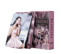 NHPY 55PCS Photocards de BP, estrellas femeninas coreanas, tarjetas coleccionables, photocards del álbum de BP para fans-DeadLine