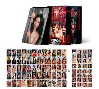 NHPY 92 Piezas de Fotos de álbumes de Grupos Femeninos Multinacionales,Tarjetas LOMO,KATSEYE Una Colección de Fotos Tomadas en Directo,Regalos para Fans