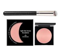 NHPY Corrector Iluminador Para Ojos,Concealer,Cobertura Natural Antiarrugas,Textura Fluida Hidratante,Ideal para Ojeras y Área del Contorno de Ojos,con Cepillo