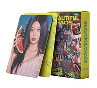 NHPY KATSEYE BEAUTIFUL CHAOS Set de tarjetas fotográficas - 55 Photocards Kpop exclusivas y Merch para verdaderos fans | 2º álbum EP Artículos de colección
