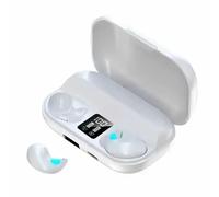 NHQZ 1 par de Auriculares, con cancelación de Ruido, Auriculares Bluetooth, Mini Auriculares,Auriculares inalámbricos Invisibles para Dormir, Impermeables, Control táctil, Regalo para Amigos