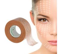NHQZ 1 rollo de cinta adhesiva M1cr0p0re,tirita para la nariz,tiritas nasales deportivas, tiritas para la nariz, ancho 1,25 cm,cinta nasal flexible y transpirable - color carne