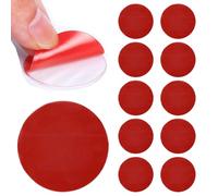 NHQZ 12 unidades de almohadillas adhesivas de repuesto de doble cara compatibles con disco de estacionamiento Needit Park Lite/ooono0, resistente al calor, fuerte, cinta adhesiva para parquímetro