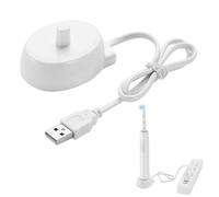 NHQZ cargador USB para cepillo eléctrico Oral-B Type 3757, estación impermeable compatible con Pro Smart Genius Series 3000 8900 9900 (1 PCS)