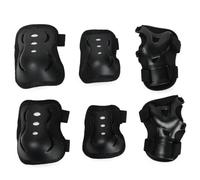 NHQZ Casco de Bicicleta para niños de 6 Piezas, con Rodilleras, Coderas y muñequeras Ajustables, Protector de Seguridad para Patinaje, Bicicleta, BMX, patineta y aeropatín